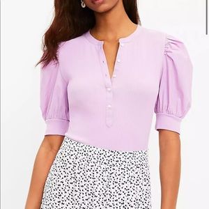 LOFT Purple Blouse